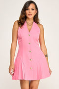 Blush Pink Mini Dress